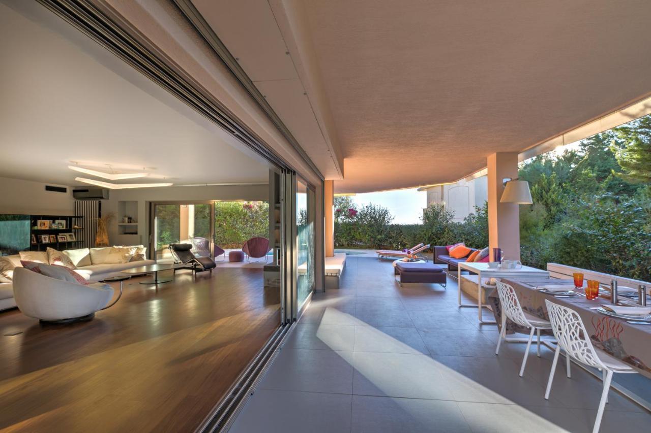 Luxurious Villa Philoxenia Lagonisi Exterior photo