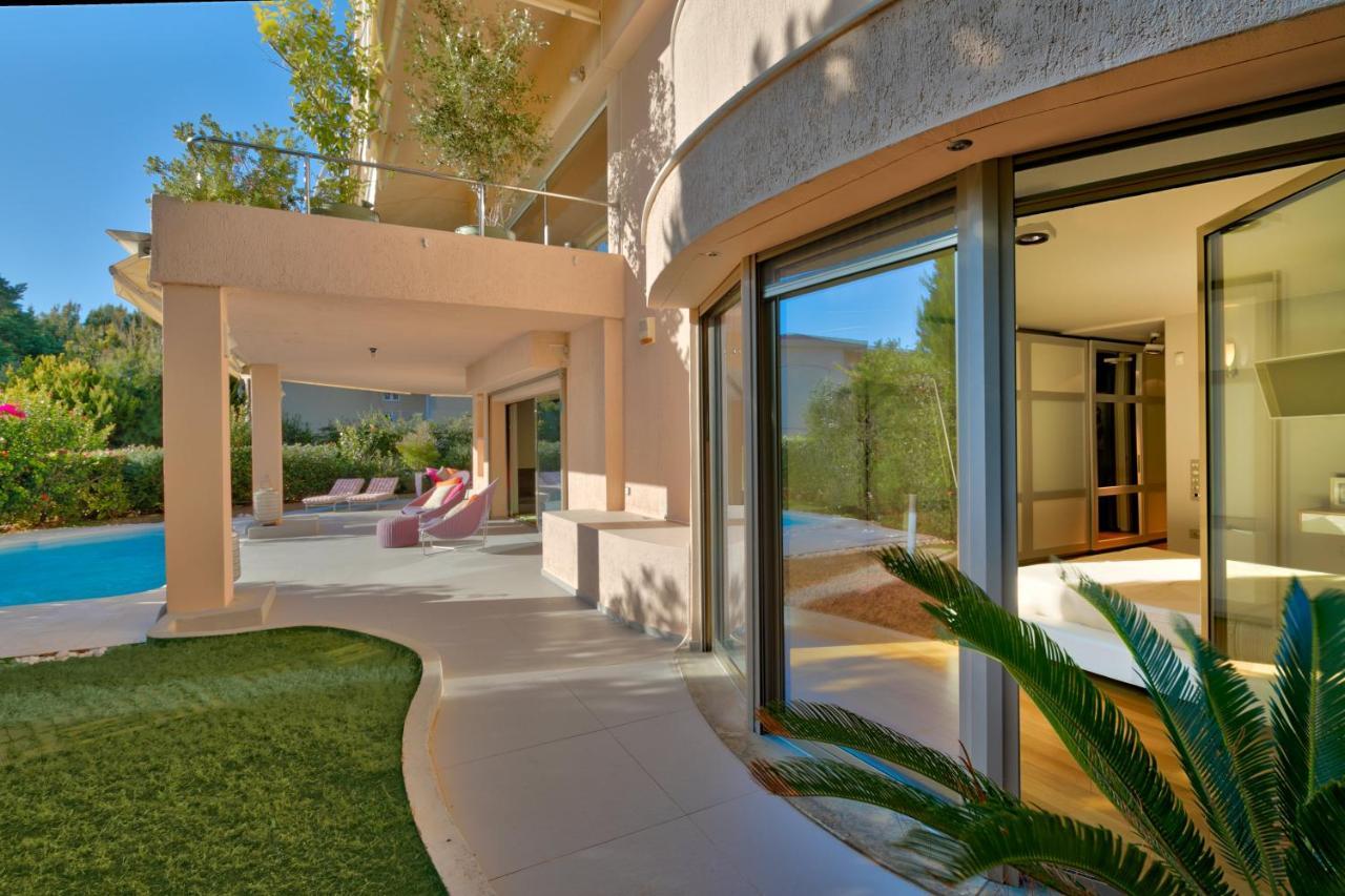 Luxurious Villa Philoxenia Lagonisi Exterior photo